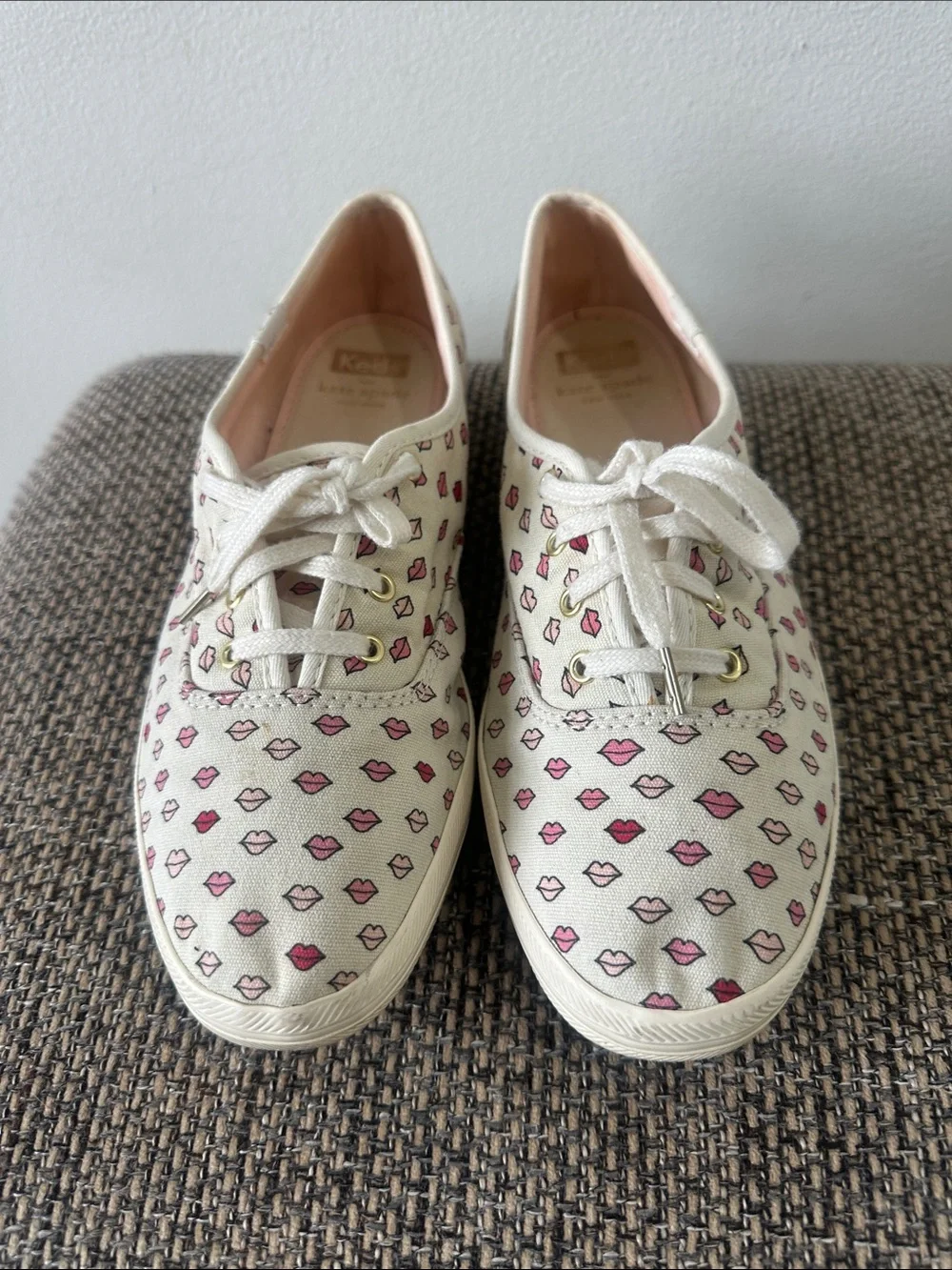 Keds x Kate Spade New York Champion Lips Sneakers Size 8